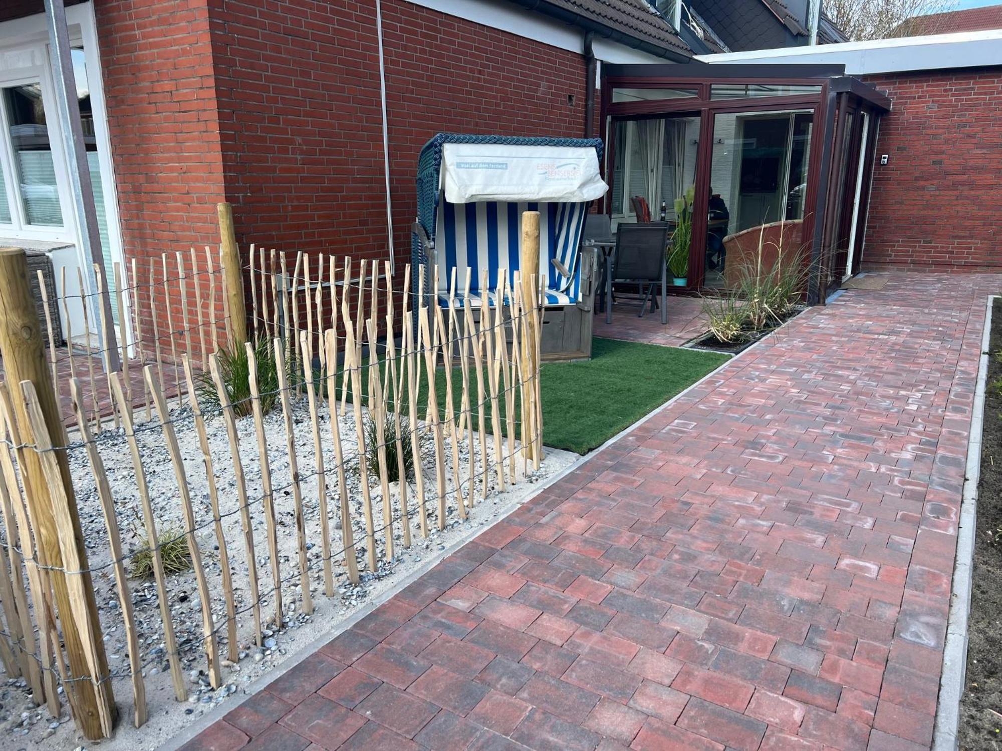 Haus Strandkorb Mit Fruehstuecksoption Bensersiel Eksteriør billede